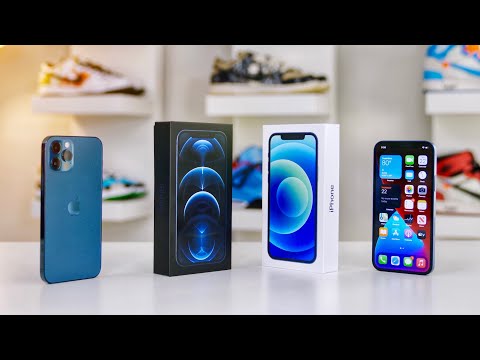 iPhone 12 & iPhone 12 Pro Unboxing with Camera Test
