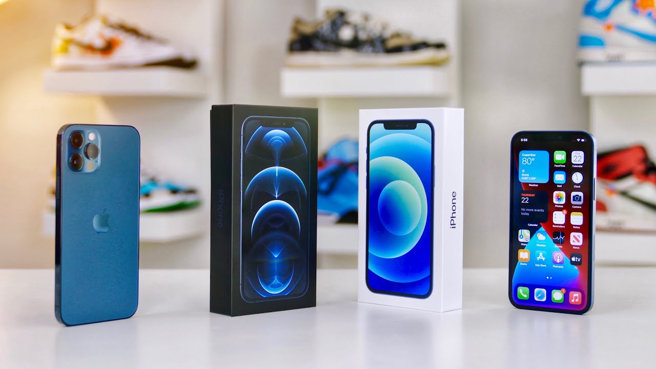 iPhone 12 & iPhone 12 Pro Unboxing with Camera Test