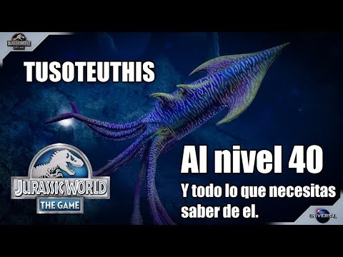 ¡Nuevo TUSOTEUTHIS! Lv.40 Jurassic World The Game en español