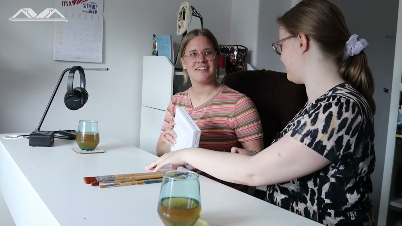 Deborah and Emma in Leeuwarden