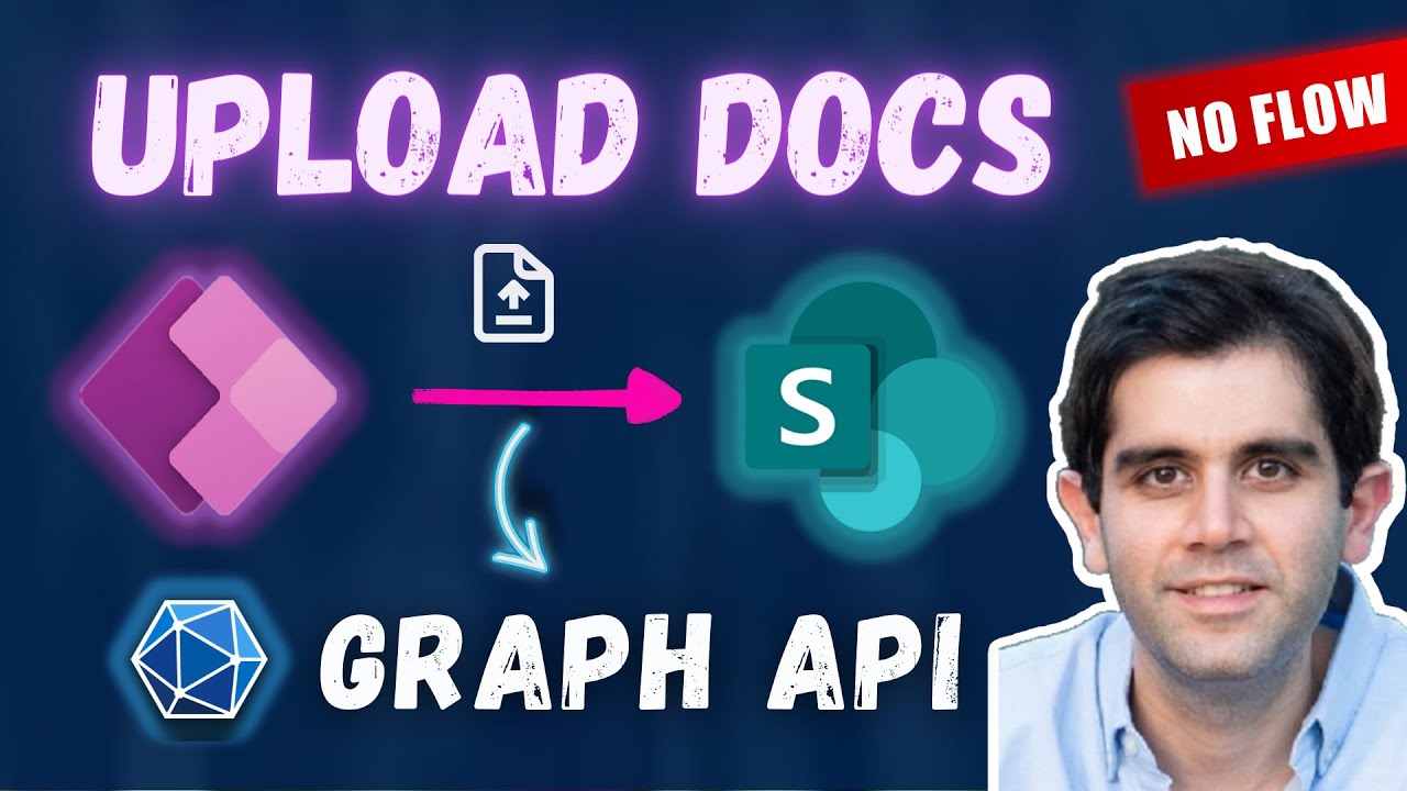 Power Apps DIRECTLY upload files to SharePoint Document Library | GRAPH API