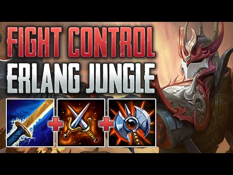 CONTROLLING THE FIGHT! Erlang Shen Jungle Gameplay (SMITE Conquest A-Z)