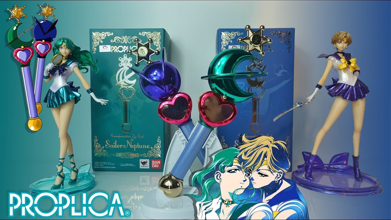 Sailor Uranus & Sailor Neptune Lip Rods 4K | セーラーウラヌス＆セーラーネプチューン | Proplica