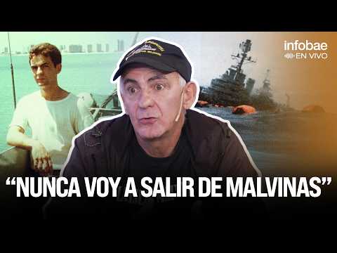 HERO OF THE FALKLANDS: HE SURVIVED THE SINKING OF THE CRUISER GENERAL BELGRANO