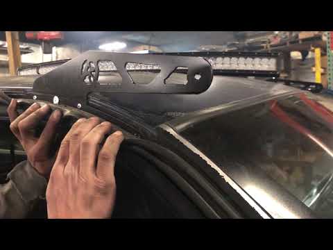 Affordable Offroad-Dodge Dakota Light Bar Brackets Install Video