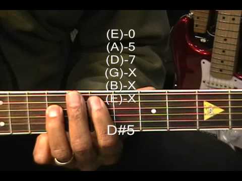 Toto Style Guitar Chord Form Tutorial #132 Power Chords 5ths Lesson @EricBlackmonGuitar