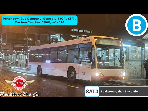 Punchbowl Bus Company: Scania L113CRL (ZF) / Custom Coaches CB60, m/o 014