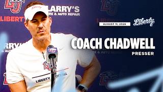 Coach Chadwell Talks About The Second Week Of Fall Camp