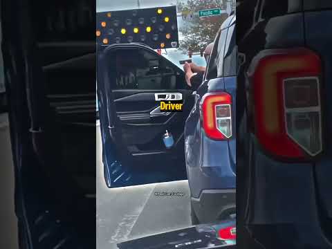 Road Raging Driver Pulls Gun on Biker
