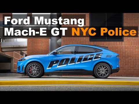 Ford Mustang Mach-E GT Police NYC