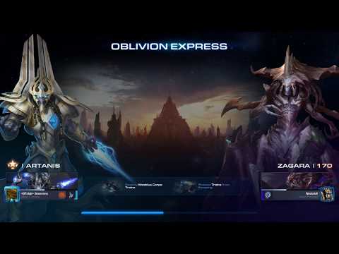 StarCraft 2 Co-Op Oblivion Express Artanis (Mastery lvl 1000)