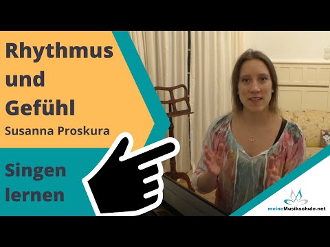 Singen lernen - Rhythmus und Gefühl