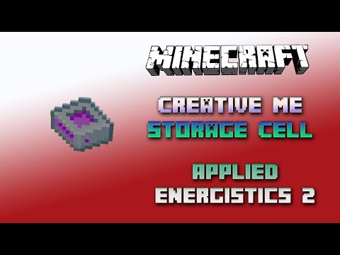 Creative ME Storage Cell 📀 Minecraft Applied Energistics Tutorial 1.16.5 📀 English 📀 #Minecraft