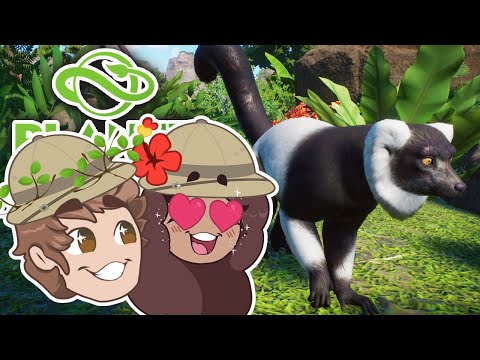 Ruffling a Few Rescued LEMUR Feathers?! 🦦🌿 Planet Zoo: Green Leaf Ecological Rescue • #2
