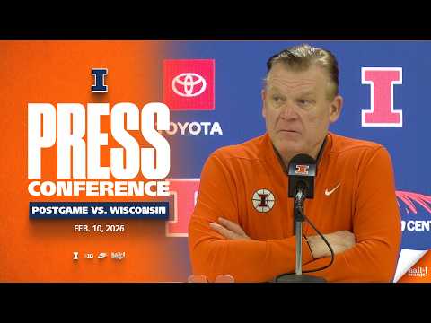 Illinois Men's Basketball | Postgame Press Conference at #10 Michigan State 2/7/26