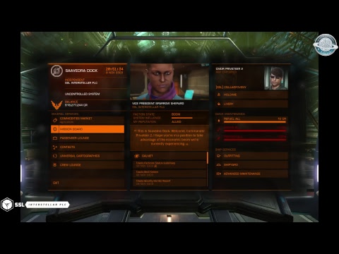 2017.11.08. Elite Dangerous: SSL Int. CMDR: Privateer 2: SSL secrets test