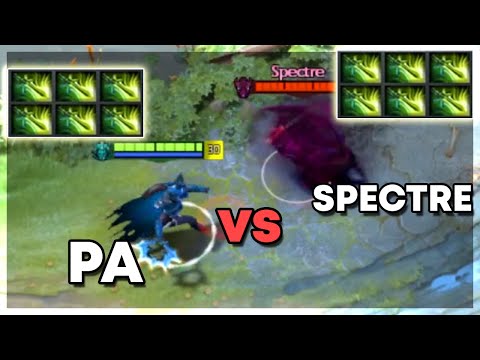 Phantom Assassin vs Spectre with 6x Butterfly | Level 30 | Who Will Win?