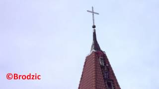 preview picture of video 'Zalewo -kościół p.w. św. Jana Ewangelisty - prace remontowe na wieży'