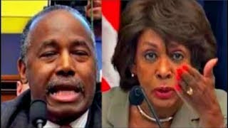 Maxine Waters makes Ben Carson SQUIRM when asked about Trump's Tweets
