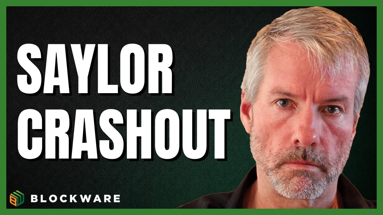Michael Saylor CRASHOUT | Blockware Live 1.13.26