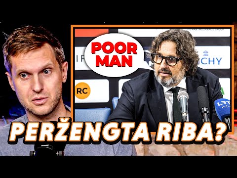 Reakcija į Trinchieri konferenciją po pralaimėjimo „Rytui“