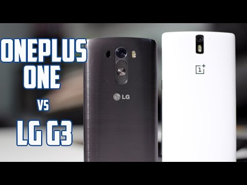 LG G3 vs OnePlus One, comparativa