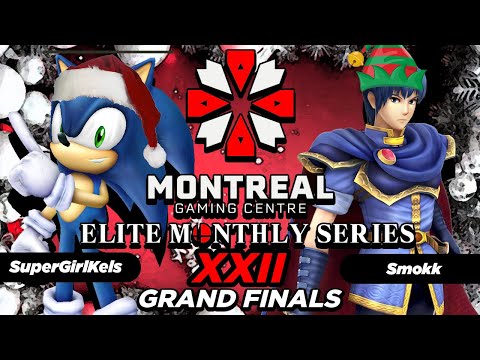 GRAND FINALS - EMS XXII: SuperGirlKels (Sonic) Vs. Smokk (Marth)