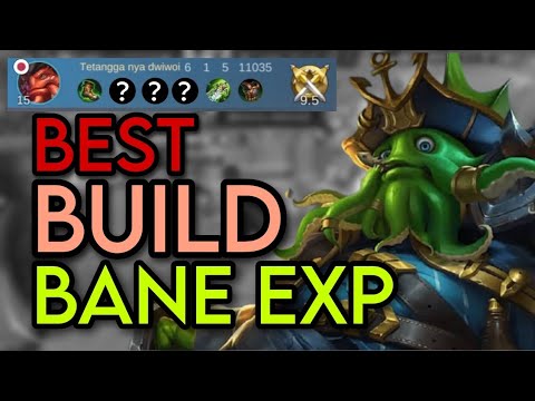 Bane Exp Lane Best Build 2023 - Mobile Legends