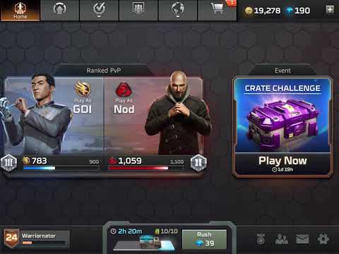 Ipad Air 2.Command and Conquer Rivals.Progression.26.11.2020