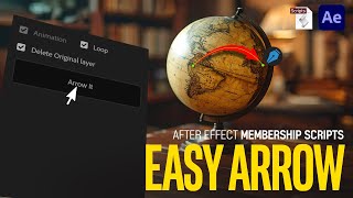 After Effects Easy Arrow Scripts Tutorial One Click Arrow Animation