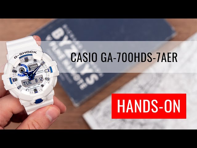 Vídeo relacionado con Casio G-Shock Fantastic Four: First Steps - Reloj GA-700HDS-7AER-F4 de 53 mm