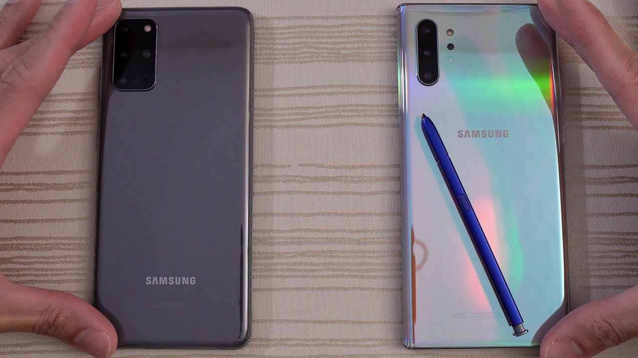 Samsung Galaxy S20 Plus vs Galaxy Note 10 Plus SPEED TEST!