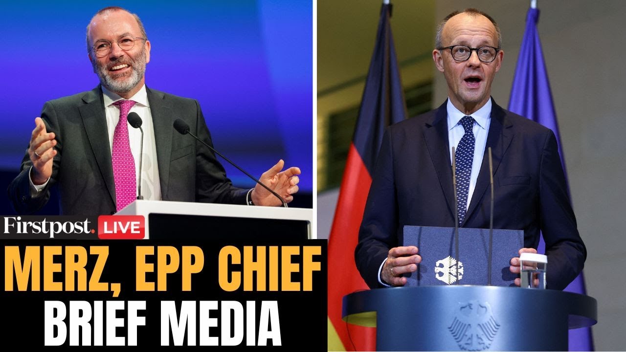 Merz LIVE: German Chancellor Merz, EPP Chief Brief Media on EU's Automotives Plan