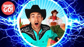 The Cowboy Dance ⚡️HYPERSPEED REMIX⚡️/// Danny Go! Songs for Kids