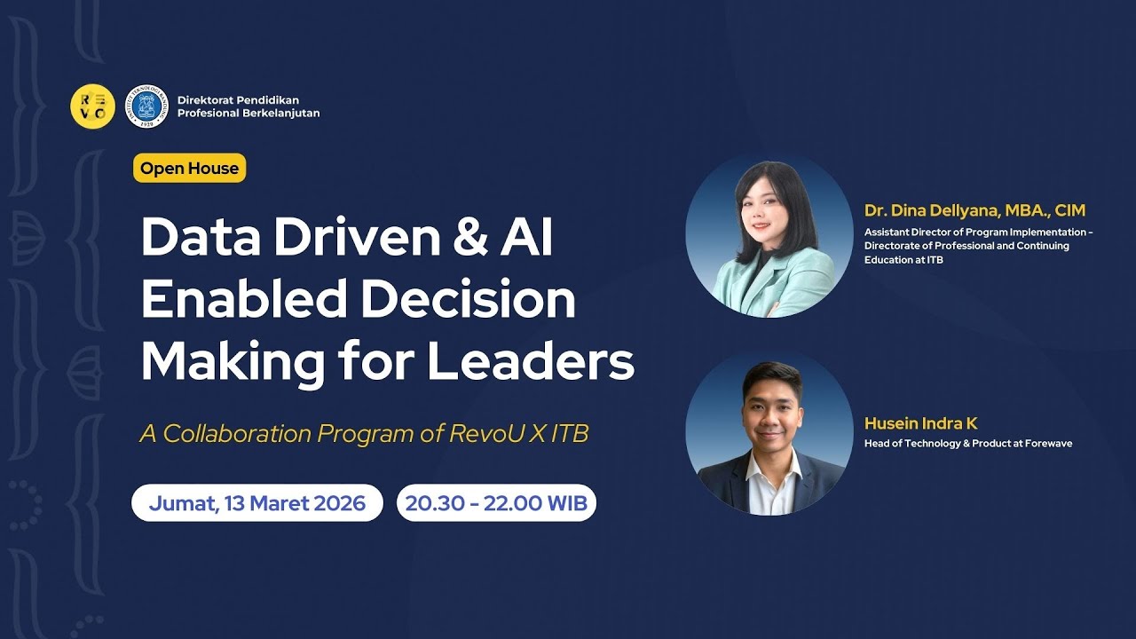 Open House: Data Driven & AI Enabled Decision Making for Leaders