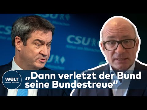 IMPFPFLICHT-CHAOS: "Bayerns Alleingang ist nicht verfassungswidrig" | WELT Interview