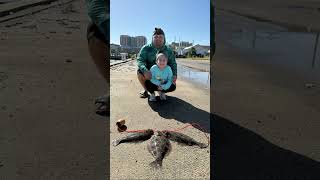 Flounder Run!!#fishing #flounder #family