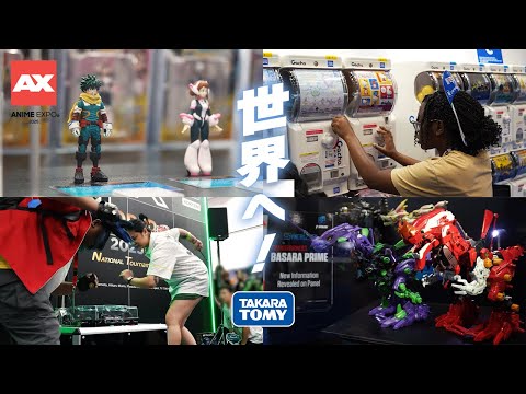 【Anime Expo 2025】タカラトミーグループのアソビの魅力を世界へ発信！｜#BEYBLADE｜#TSPARK｜#ガチャ