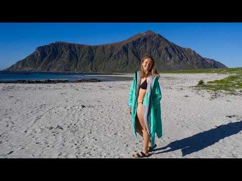 MITTERNACHTSSONNE auf den LOFOTEN | Van Life Norwegen