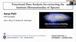 Aarya Patil • Functional Data Analysis for extracting the Intrinsic Dimensionality of Spectra