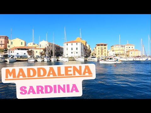 The beauty of LA MADDALENA in Sardinia (2023) 🏝️ Walking tour in 4k
