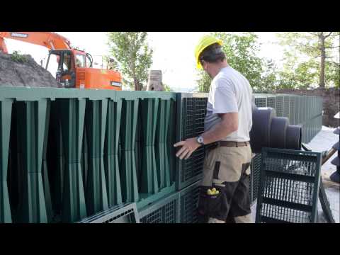 Rigofill ST: Installation of detention/infiltration units | FRÄNKISCHE