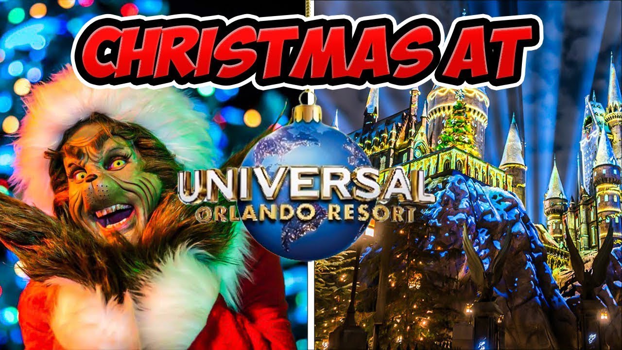 Is Universal Studios decorating for Christmas?