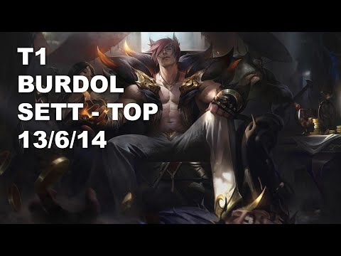 T1 Burdol Top Sett vs Jayce - KR Grandmaster Patch 10.8