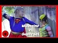 Little Heroes Wolverine vs Supergirl In Real Life | Civil War Episode 4 | Superhero Kids Movie