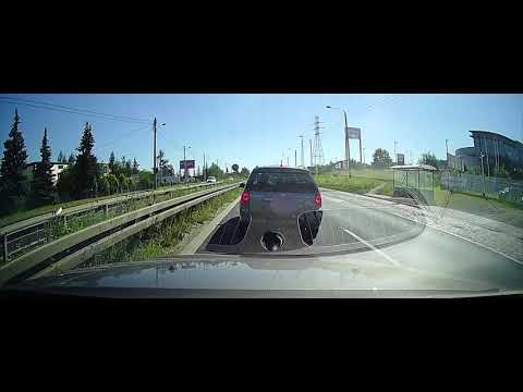 StopCham Częstochowa - Ostre hamowanie DK1 przez wymuszenie