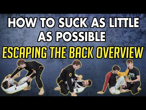 BJJ Lesson 42: Back Escapes Overview - Fundamentals Of Escaping Back Control
