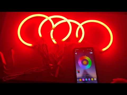 Ангельскі оченята Cotton RGB Bluetooth BMW E53 дорестайл - фото 1 - id-p1740819054