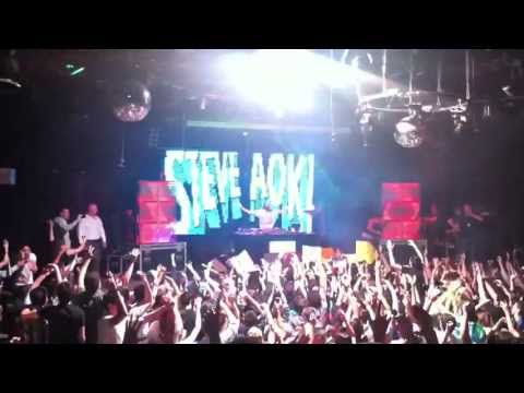 Steve Aoki At Millennium & Cosmic Club 11-05-2013 Part 7