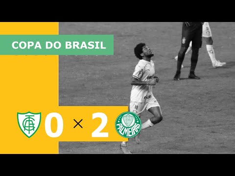 América-MG 0 x 2 Palmeiras - Gols - 30/12 - Copa do Brasil 2020